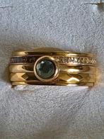 Goudkleurige IXXXI ring mt 16,5. H8, Sieraden, Tassen en Uiterlijk, Ringen, Overige materialen, Ophalen of Verzenden, Zo goed als nieuw