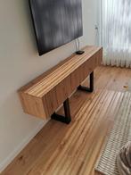 Stijlvol Tv Meubel - Modern Design, Huis en Inrichting, Kasten | Televisiemeubels, Ophalen, 150 tot 200 cm, Eikenhout, Zo goed als nieuw