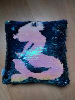 Pailletten kussentje zeemeermin, Kinderen en Baby's, Kinderkamer | Inrichting en Decoratie, Ophalen of Verzenden, Zo goed als nieuw