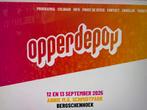 Opperdepop za. 13/9 Kaartje ruilen, Tickets en Kaartjes, Eén persoon