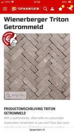 Wienerberger Triton Waalformaat Getrommeld - 5m2, Tuin en Terras, Tegels en Klinkers, Ophalen, Overige materialen, Gebruikt, Klinkers