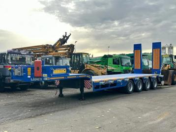 Lider LD07 New Unused Low Bed 4 Axle Full Spring 86 Ton Load beschikbaar voor biedingen