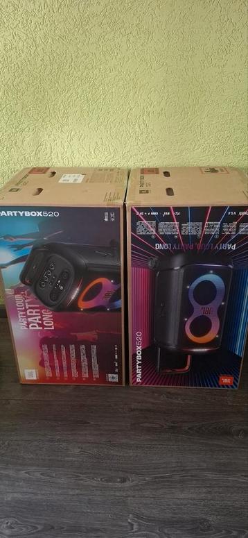 JBL 520 partybox nieuw beschikbaar voor biedingen
