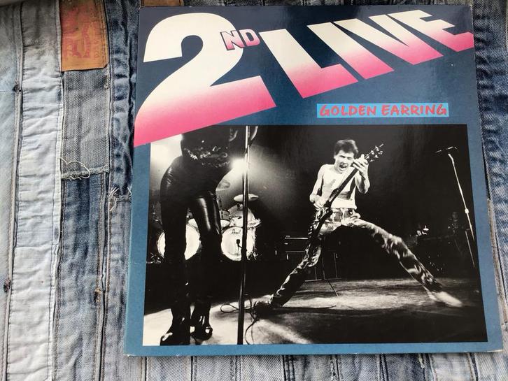 Golden Earring - 2nd Live LP, Cd's en Dvd's, Vinyl | Rock, Zo goed als nieuw, Rock-'n-Roll, 12 inch, Ophalen of Verzenden