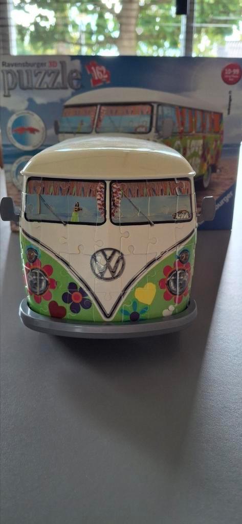 Volkswagen busje camper Hippie style 3d Puzzel, Hobby en Vrije tijd, Denksport en Puzzels, Zo goed als nieuw, Rubik's of 3D-puzzel