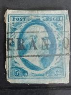 NEDERLAND | 1852 | NVPH 1 | Gestempeld, Verzenden, T/m 1940, Gestempeld