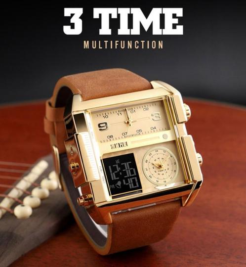 Herenhorloge(s) NIEUW!, Sieraden, Tassen en Uiterlijk, Horloges | Heren, Nieuw, Polshorloge, Overige merken, Staal, Ophalen of Verzenden