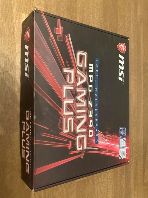 MSI Gaming plus Mpg z390 moederbord intel rgb, Computers en Software, Moederborden, Nieuw, Intel, DDR4, Ophalen of Verzenden