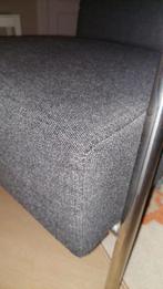 Antraciet fauteuil in goede staat, Huis en Inrichting, Fauteuils, Ophalen, 75 tot 100 cm, Zo goed als nieuw, Metaal