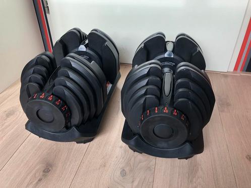 Nieuwe verstelbare dumbbell(s) | 5 tot 40 KG | 17 standen, Sport en Fitness, Fitnessmaterialen, Nieuw, Dumbbell, Armen, Benen