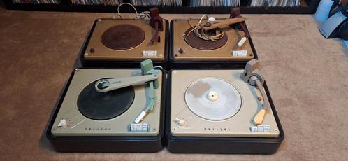 4 Philips platenspelers (€75 totaal), Audio, Tv en Foto, Platenspelers, Gebruikt, Philips, Ophalen