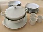 Vintage wit Arzberg porceleinen servies, Huis en Inrichting, Ophalen, Zo goed als nieuw, Effen, Porselein