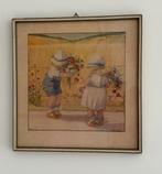 Vintage schilderijtje B. Midderigh -Bokhorst, Antiek en Kunst, Ophalen of Verzenden