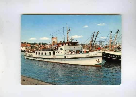 scheepvaart-foto/kaart-veerboot-URK-prins claus, Ophalen of Verzenden, 1940 tot 1960, Gelderland