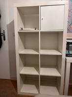 IKEA Kallax Kast - Open en met 2 deuren, Ophalen, Met plank(en), Kunststof, Gebruikt