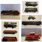 Fleishmann HO, 2 Locomotiefs en diverse wagons, Gelijkstroom, Fleischmann, Ophalen of Verzenden, Gebruikt