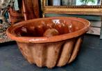 Oude Franse Brocante aardewerken tulband bakvorm, Ophalen of Verzenden
