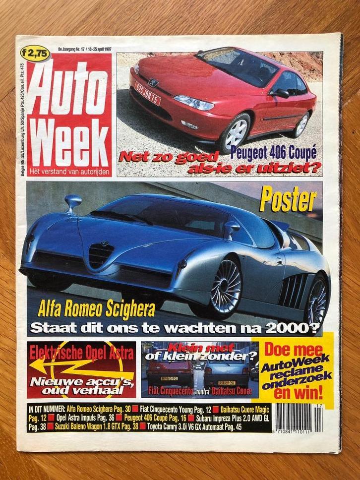 Autoweek nr. 17 1997, Boeken, Auto's | Folders en Tijdschriften, Nieuw, Algemeen, Verzenden