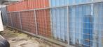 Hek en schuifpoort, Tuin en Terras, Tuinhekken en Hekwerk, Ophalen, Gebruikt, IJzer, Enkelstaafmat hekwerk