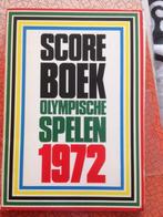 score boek olympische spelen 1972, Boeken, Sportboeken, Gelezen, Ophalen of Verzenden