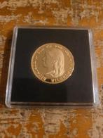 Herslag Gouden Wilhelmina 10 Gulden 1933 - Verguld FDC, Koningin Wilhelmina, Losse munt, 10 gulden, Goud