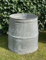 Brocante oud zinken Dolly Tub (2), Ophalen of Verzenden
