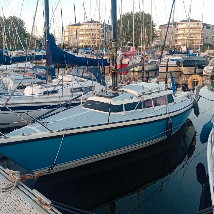 Te koop oceaan 25, Watersport en Boten, Kajuitzeilboten en Zeiljachten, Gebruikt, Tour-wedstrijdjacht, Polyester, Diesel, Ophalen