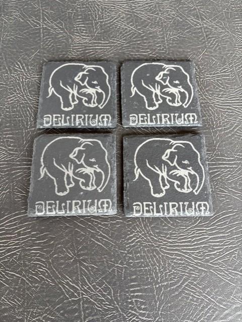 Delirium onderzetters, Verzamelen, Merken en Reclamevoorwerpen, Gebruiksvoorwerp, Ophalen of Verzenden