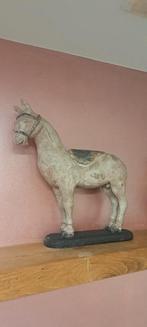 Houten brocante paard, Ophalen
