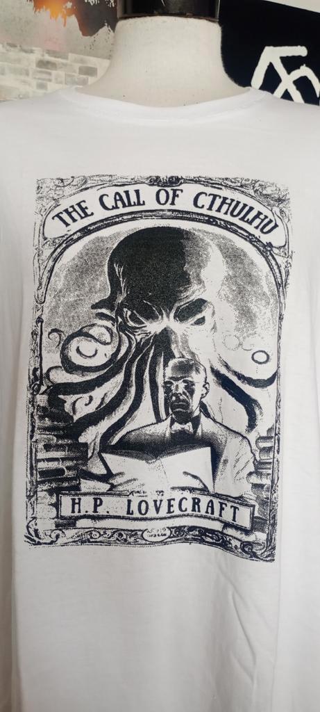 The Call of Cthulhu, Kleding | Dames, T-shirts, Nieuw, Wit, Korte mouw, Ophalen of Verzenden