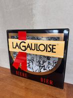 La Gauloise - emaille bord, Ophalen of Verzenden, Gebruikt, Reclamebord, Plaat of Schild, Overige merken