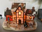 Sfeervol kersthuisje van Intratuin met verlichting, Diversen, Ophalen, Zo goed als nieuw