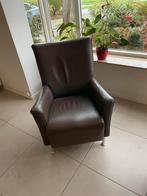 fauteuil, Huis en Inrichting, Fauteuils, Ophalen, Gebruikt, Leer