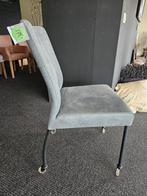 Stoel ACE Kenia leder denim opruiming, Ophalen of Verzenden, Nieuw, Overige kleuren, Eén