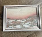 Fauske Marble – Noors marmeren natuursteen schilderij, Antiek en Kunst, Ophalen of Verzenden