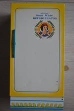 Vintage Walt Disney Sneeuwwitje blikken koelkast, Verzamelen, Verzenden, Sneeuwwitje of Doornroosje, Gebruikt, Overige typen
