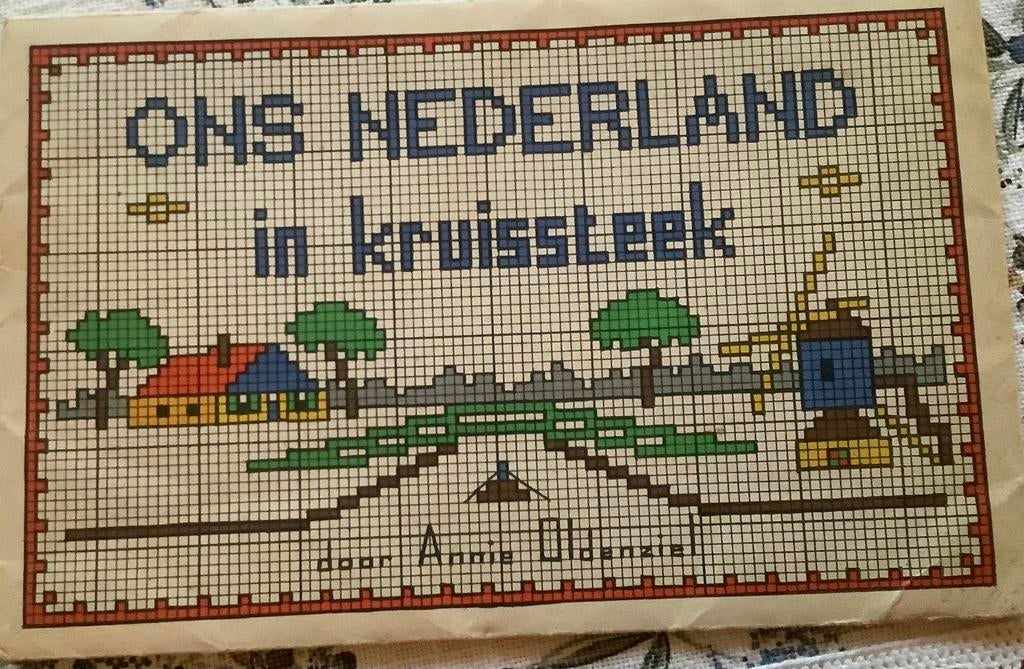 Ons Nederland in Kruissteek, Annie Oldenziel, Hobby en Vrije tijd, Borduren en Borduurmachines, Verzenden, Patroon