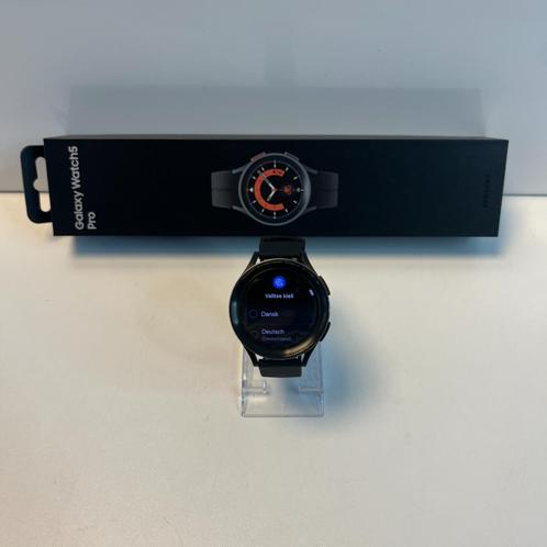 Samsung Galaxy Watch 5 Pro Zwart 45mm LTE | Met doos | Gebru, Sieraden, Tassen en Uiterlijk, Smartwatches, Gebruikt