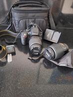 Nikon D5100 + 2 lenzen en cameratas, Ophalen, Zo goed als nieuw, Spiegelreflex, Nikon