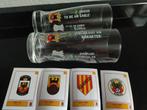 Go Ahead Eagles Deventer glazen met tekst en plaatjes, Ophalen of Verzenden, Overige merken