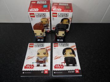 Als nieuw Lego Brickheadz Star Wars serie 2 41602, 41603 Rey beschikbaar voor biedingen