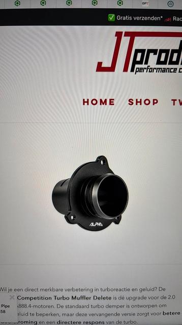 Turbo Muffler delete Seat Leon Cupra beschikbaar voor biedingen