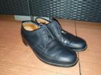 Van Bommel mt.44 (10) zwart leer en leren zool, Zwart, Ophalen of Verzenden, Zo goed als nieuw, Van Bommel