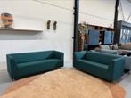 2 Nieuw Gelderland 4800 2,5 & 2 zits Bank Kvadrat Sunniva, 150 tot 200 cm, 75 tot 100 cm, Ophalen of Verzenden, Rechte bank