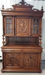 Antieke Henry Deux Franse Kast XIX eeuw. Levering mogelijk., Antiek en Kunst, Antiek | Meubels | Kasten, Ophalen