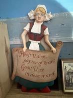 Efteling melkmeisje papier hier kleuterhof speeltuin, Ophalen, Beeldje of Poppetje