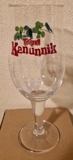 Te koop Tripel Kanunnik Bierglazen - Belgisch Bier, Ophalen of Verzenden, Zo goed als nieuw, Glas of Glazen, Overige merken