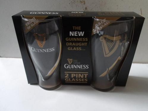 Guinness bier glazenset (nr.1), Verzamelen, Biermerken, Nieuw, Glas of Glazen, Overige merken, Ophalen of Verzenden