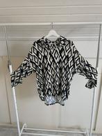 Mekstone Shirt 46, Ophalen of Verzenden, Zo goed als nieuw, Maat 46/48 (XL) of groter, Zwart