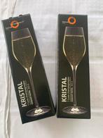 Champagneglazen Stölzle kristalglas, Ophalen of Verzenden, Zo goed als nieuw, Rvs of Chroom